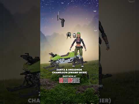 G.I. Joe Classified Series #194 Zanya & Dreadnok Chameleon (Swamp