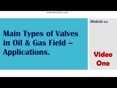 Module#12 Video One: Valves definition and working