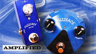 Video thumbnail for Mosky Fuzzface BC108 vs Dunlop Silicon Fuzzface (50s ROCK&ROLL LICKS - NO TALKING) by Amplified