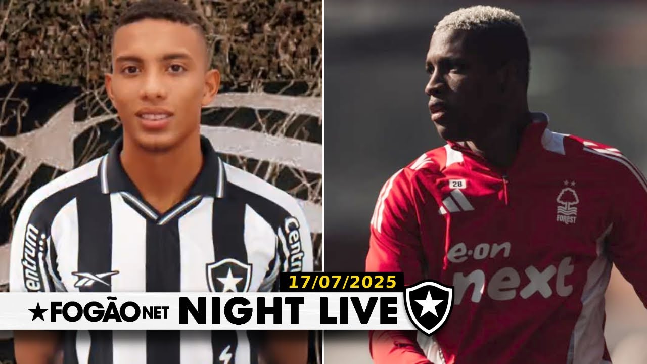 NIGHT LIVE | Botafogo anuncia Jordan Barrera e tem Danilo como alvo para substituir Gregore