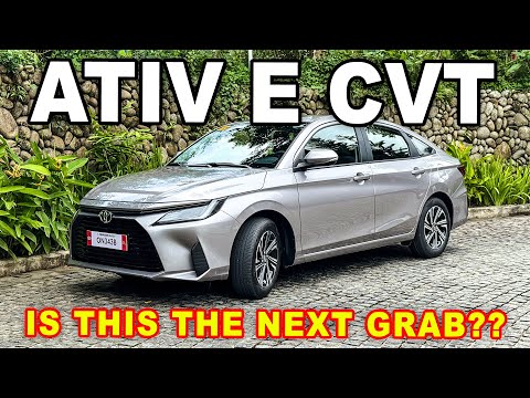 The New Toyota ATIV 1.3L E CVT vios
