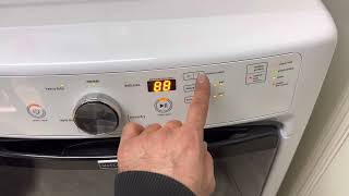 How to clear error code on Maytag maxima washer .