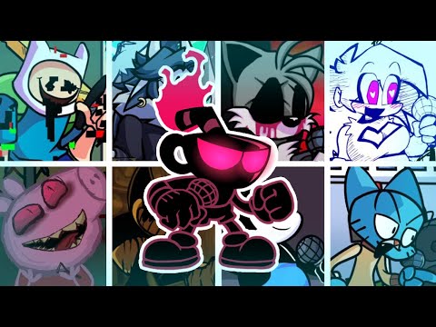 DEVIL'S GAMBIT but Every Turn a Different Character Sings🎙 (FNF Devils Gambit but Everyone Sings It)