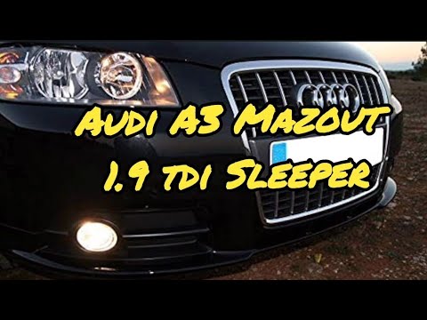 Audi A3 Sportback 8p 1.9 tdi 105 Sleeper