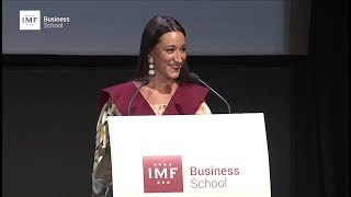 Graduación IMF – Discurso de Mercedes Montaño