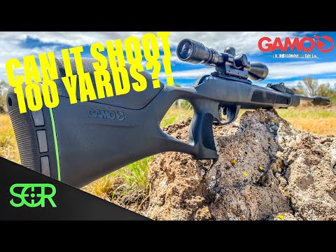 Can a BREAK BARREL Shoot 100 YARDS? - PUSHING GAMO MAGNUM SWARM GEN3i to THE MAXIMUM!