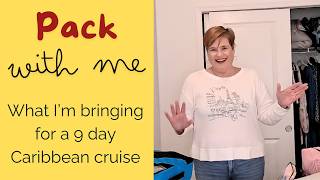 Pack with Me for a 9 Day Cruise: What’s in My Suitcase?