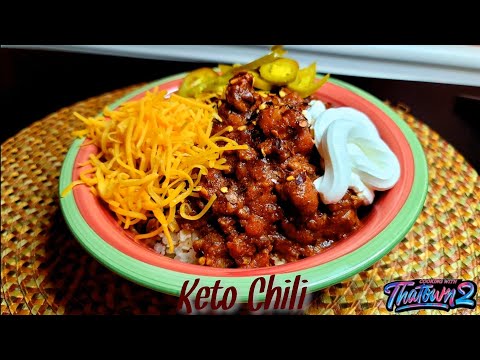 Keto Chili Recipe | No Beans | How to | Keto | Low Carb | Cooking With Thatown2