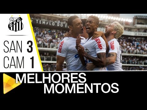 Santos 3 x 1 Atlético-MG | MELHORES MOMENTOS | Brasileirão (04/11/17)