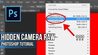 PHOTOSHOP TUTORIAL How To Open Camera Raw in Adobe Photoshop CS6