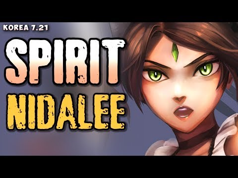 AFS Spirit (542 LP) plays Nidalee jungle - Korean SoloQ P 7.21