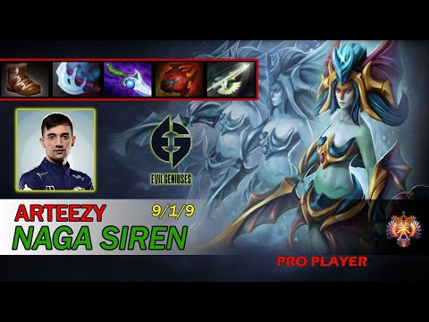 Arteezy Naga Siren Carry Pro Player EG - Dota 2