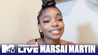 Marsai Martin Talks About Her New Movie “Paw Patrol” | #MTVFreshOut video