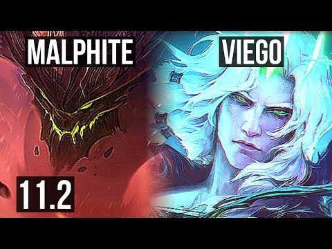MALPHITE vs VIEGO (MID) | 11/0/6, Legendary | BR Master | v11.2