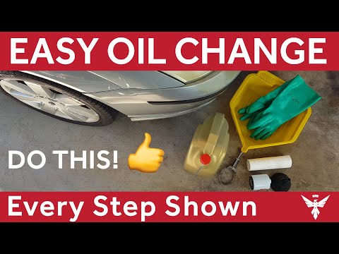 Oil Change Made Easy – Every Step Shown – Ford Focus Mk1 LR