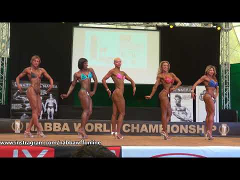 Comparisons 2nd Group - Miss Toned Figure - NABBA World Championship 2018