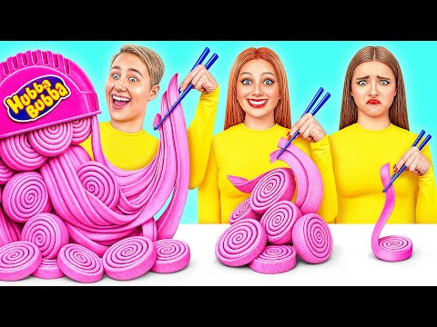 Большая, Средняя или Маленькая Тарелка Челлендж | Сумасшедшие Кулинарные Идеи от Bubba DO Challenge