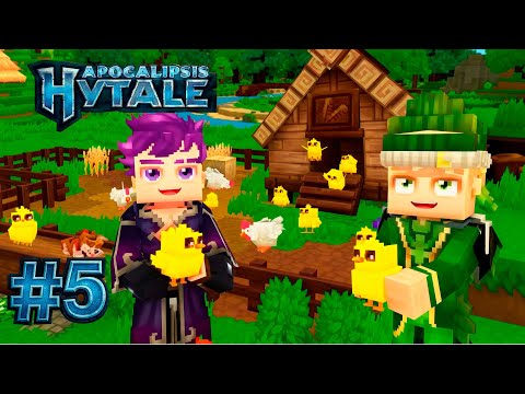 Apocalipsis Hytale: Construimos una Granja