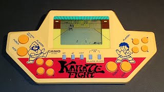 LCD handheld from CASIO named Karate Fight