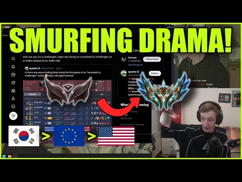 Nemesis on Streamers Smurfing Drama, Differences in Servers (EU-NA-KR)