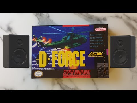 Video/Computer Game Music 62 | D-Force-Track 08 | SNES