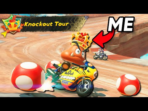 My First Online KNOCKOUT TOUR in Mario Kart World!