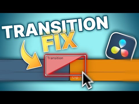 Transition NOT WORKING on Clips? The Easy FIX in Davinci Resolve