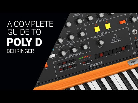 Using the Behringer POLY D complete deep dive guide tutorial