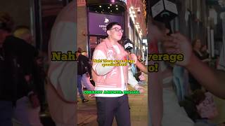Man calls Americans DUMB. Then gets every question WRONG 🤣 #funny #viral #abroad  #londonlife #usa