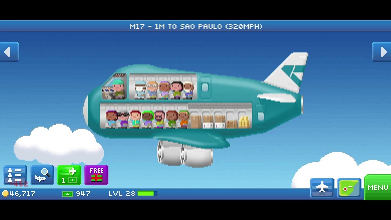 Pocket Planes 5 Minutes of Gameplay at Level 28