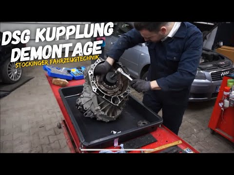 DSG Getriebe Kupplungsausbau