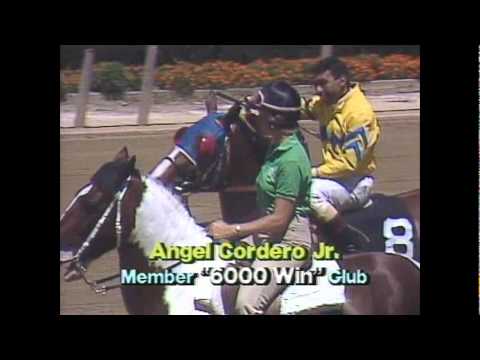 Angel Cordero Jr - En Belmont Park 1987