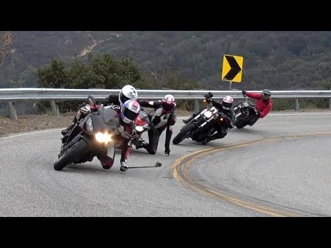 Mulholland Riders - Selfie Stick Pro, Kawasaki H2 , Supermoto , Superduke 1290r