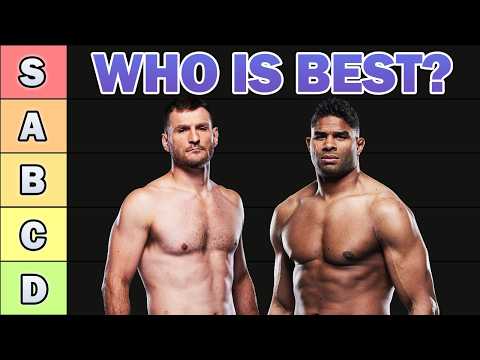 Who Is the Greatest Heavyweight in MMA History? | Tier List