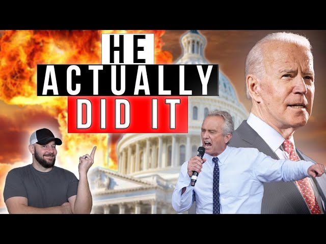 BREAKING: RFK Jr. rolls into the race as an Independent Candidate... and may have DELETED Biden...