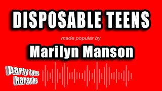 Download lagu Marilyn Manson Disposable Teens... mp3