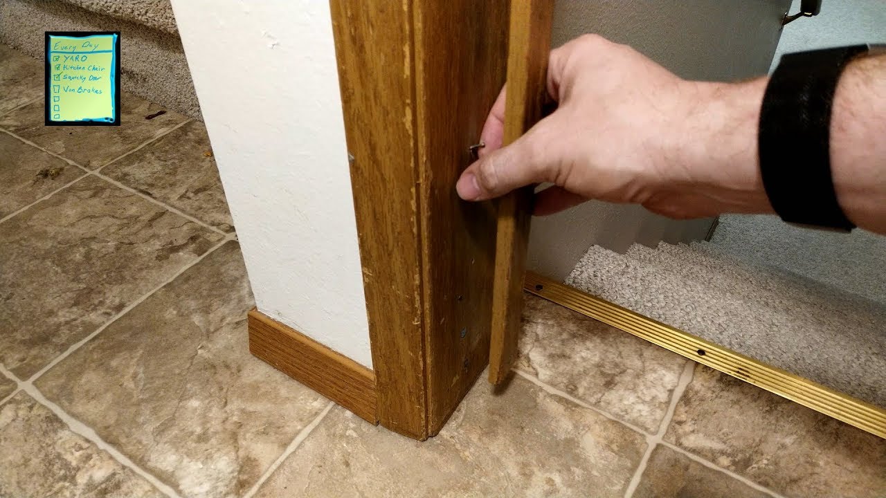 repair door frame (rebate separating)