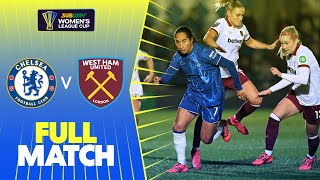 LIVE: Chelsea v West Ham United | Subway Women's League Cup Semi-Final 24/25