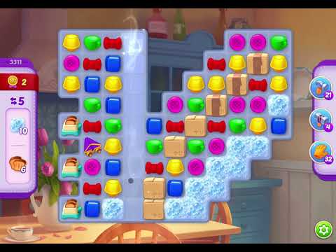 HomeScapes Level 3311 no boosters (12 moves)