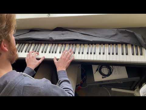 How to play: Eyes Up - True North Music on piano