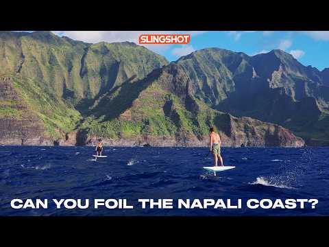 EPIC NāPali Coast Boat Adventure | Slingshot Foil