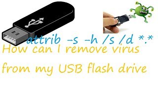 How to show hidden files in flash drive using command prompt