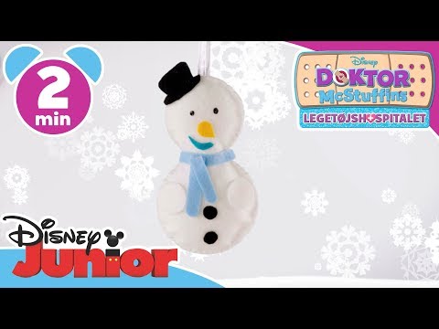 Doktor McStuffins JULEPUSLERIER | Frosti Juletræspynt ⛄️- Disney Junior Danmark