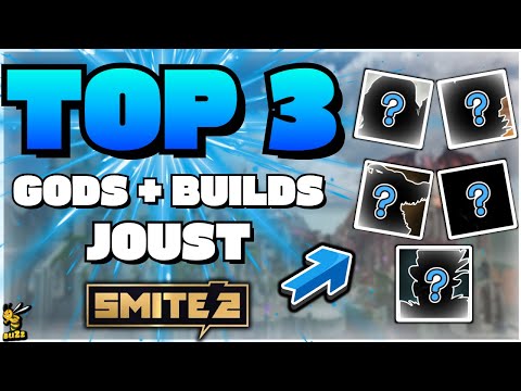 Top 3 Gods + Builds For Joust! | SMITE 2 Open Beta 25