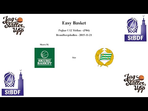Skuru Basket (P04) mot Hammarby Basket - EB - 2015-11-21