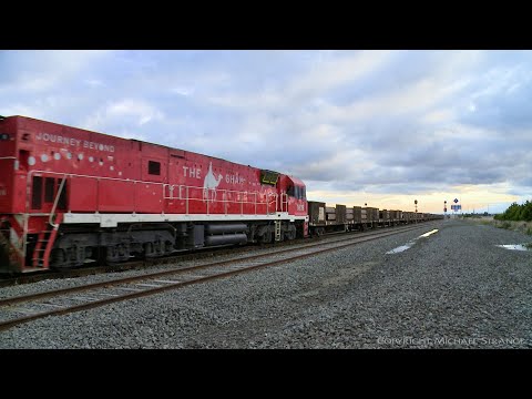 3XM4 Mile Long Pacific National Steel Train (16/6/2021) - PoathTV Australian Railways