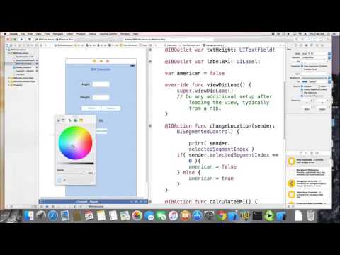 iOS Swift 2.2 Mobile Development - Lecture 9/25 -BMI Continued