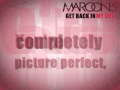 Maroon 5 - Get Back In My Life (lyrics)