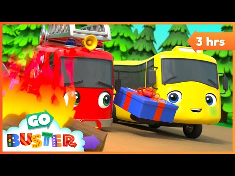 Buster Misses a Party! Go Buster - Bus Cartoons & Kids Stories