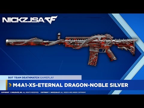 M4A1-XS-Eternal Dragon-Noble Silver | CROSSFIRE China 2.0